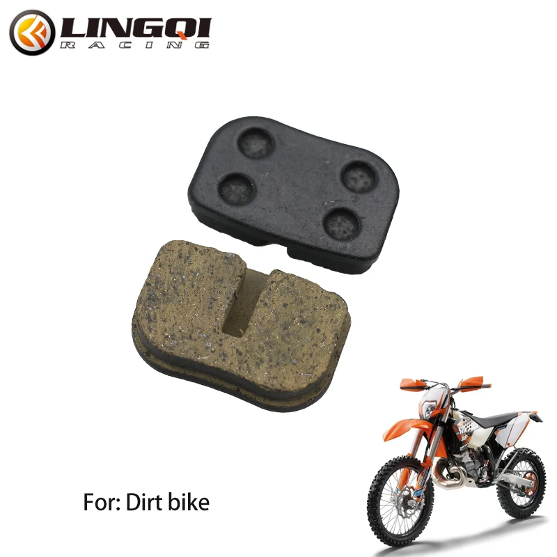 

LINGQI RACING Motorcycle Front Rear Disc Brake Caliper Pads For 47cc 49cc Mini Dirt Bike Minimoto Electric Scooter Bicycle