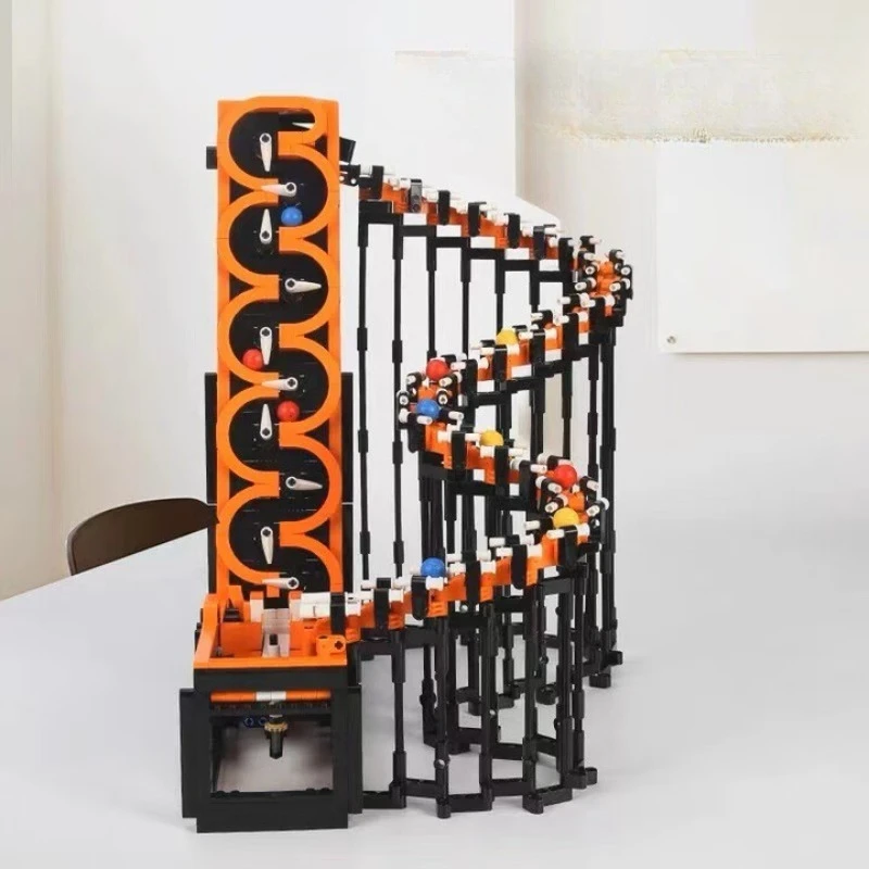 

Roller Coaster GBC Track Handling Line Electric Compatible Lego Building Block Children's Assembling Toys, Harp Tracks