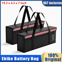 Ebike Battery Storage Bag Fireproof Explosion-Proof Waterproof Safe for Lithium/Lipo Batteries Storage Bag (19.3 x 4.3 x 7 Inch)