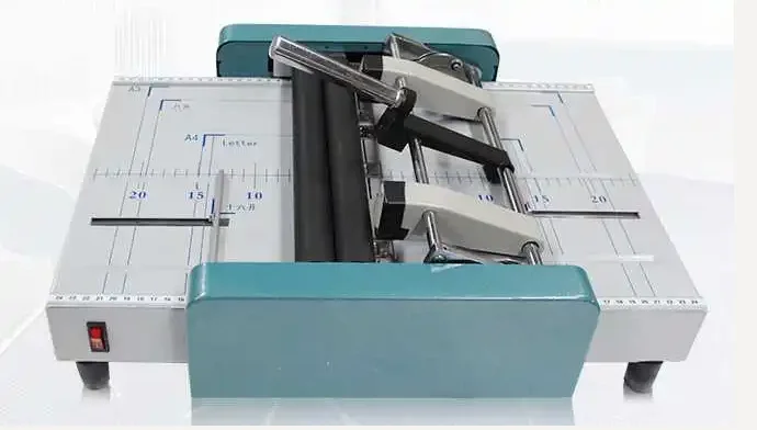 Saddle Stapler Machine Booklet Maker A3 Size Pamphlet Paper Folding 2 in 1