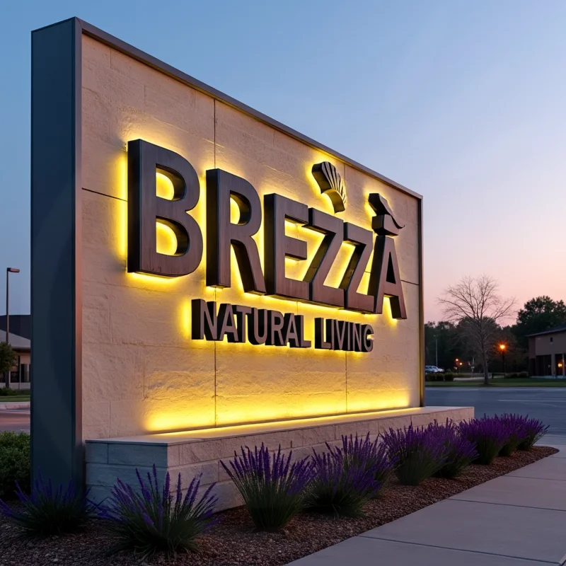 ตัวอักษรโลหะเรืองแสง LED แบบกําหนดเอง 3D Backlit ป้ายเรืองแสงสําหรับป้ายโฆษณากันน้ําหน้าร้านธุรกิจกลางแจ้ง