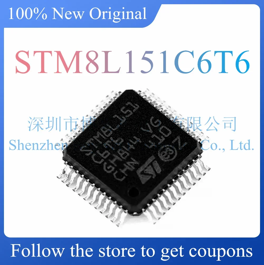 NEW STM8L151C6T6 Original Product LQFP-48