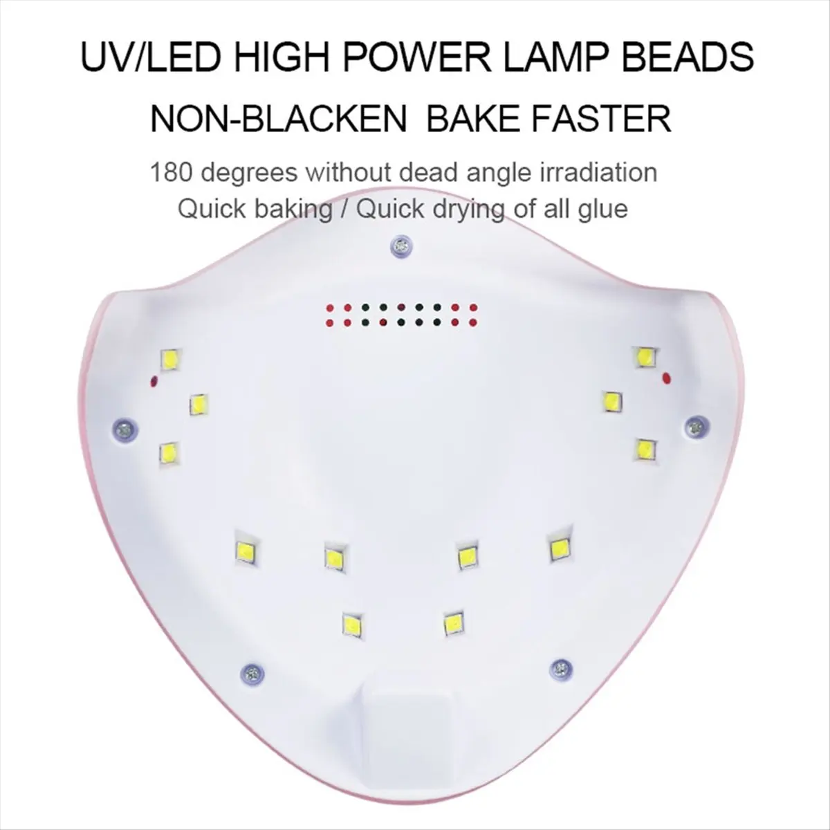 【~ New A40U】USB UV LED Lamp Ultraviolet Curing Lamps for Home Salon Powerful Drying for All Gel Professional Equipment White