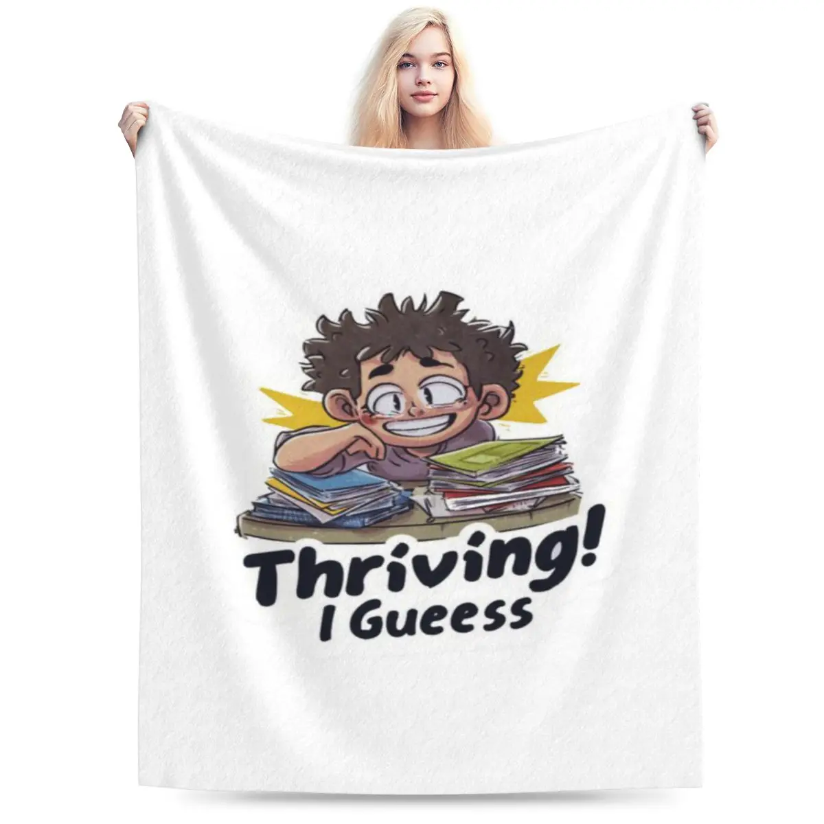 Prélèvement! Autocollant I Gueess Meme personnalisé, fête chaude, une couverture en micro polaire ultra douce