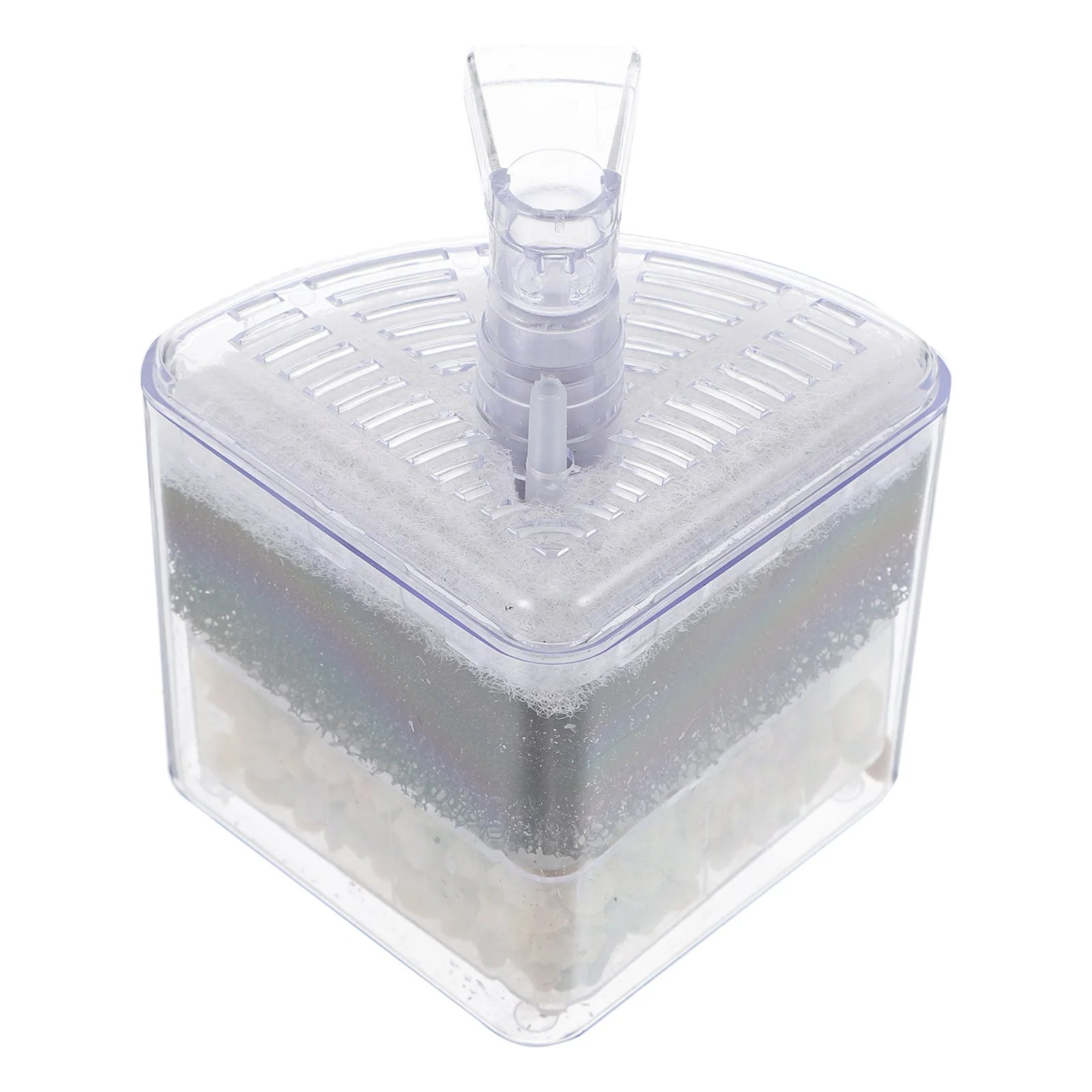 

Corner Filter Internal Air Driven Filter Fry Shrimp Nano Fish Tank Aquarium Fish Tank Corner Filters