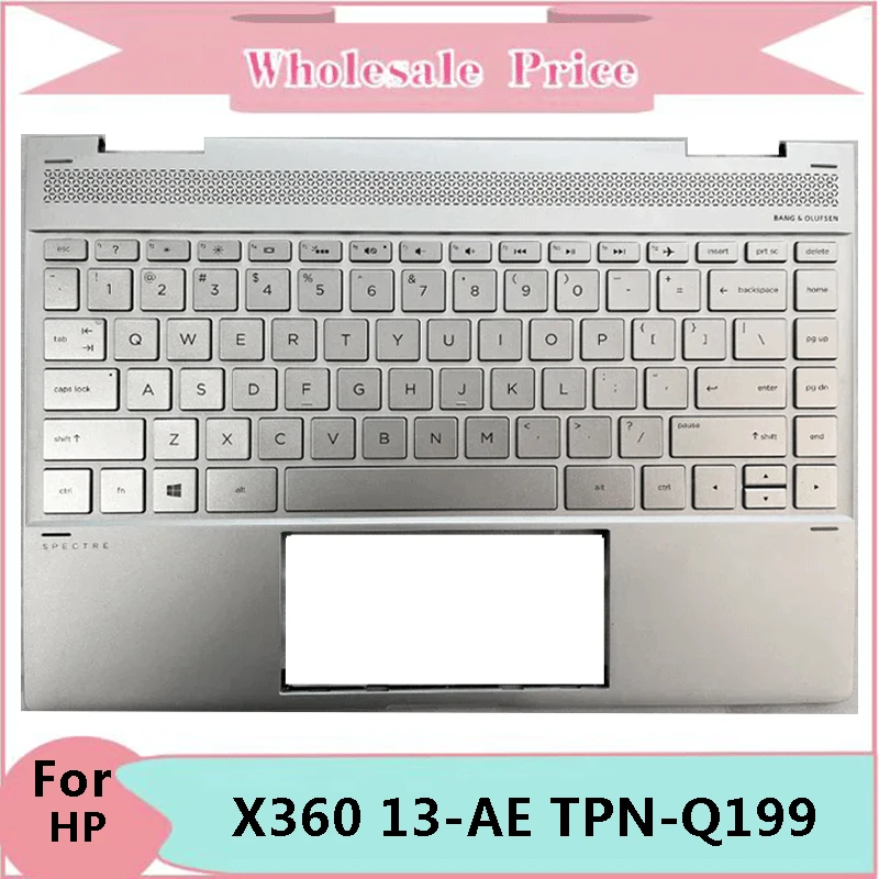 

New Original For HP Spectre X360 13-AE TPN-Q199 Laptop Palmrest Case Keyboard US English Version Upper Cover