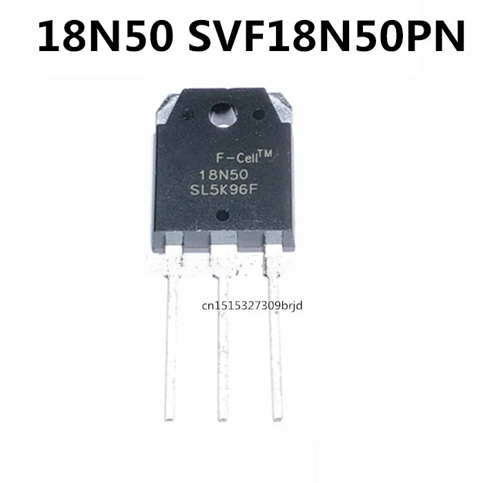 Original new 2pcs/ 18N50 SVF18N50PN 18A500V