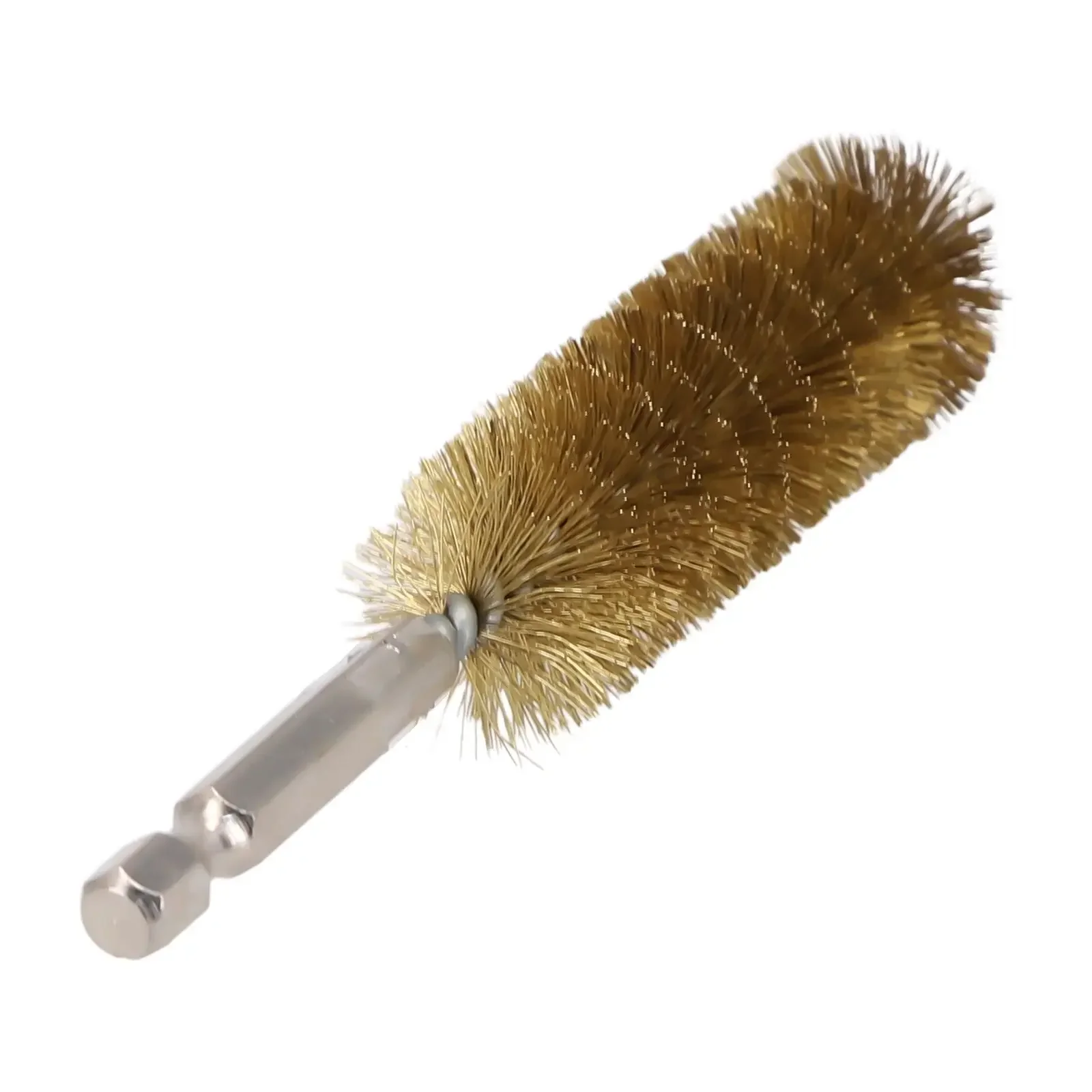 1pc Szczotka do czyszczenia wiertarki 9-25mm Drut mosiężny do rur drutowych Maszyny do czyszczenia rdzy Usuwanie Mycie Polerowanie Narzędzie obrotowe
