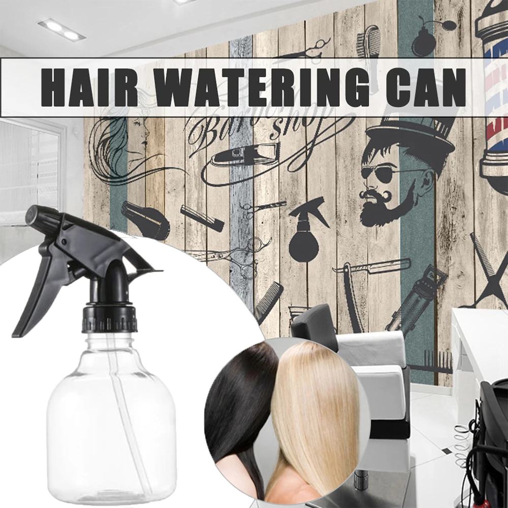 Portable For Hairstyling Atomizer Barber tool Water Spray Bottle Hairdressing Misting Spray Refillable Bottles Trigger Sprayer