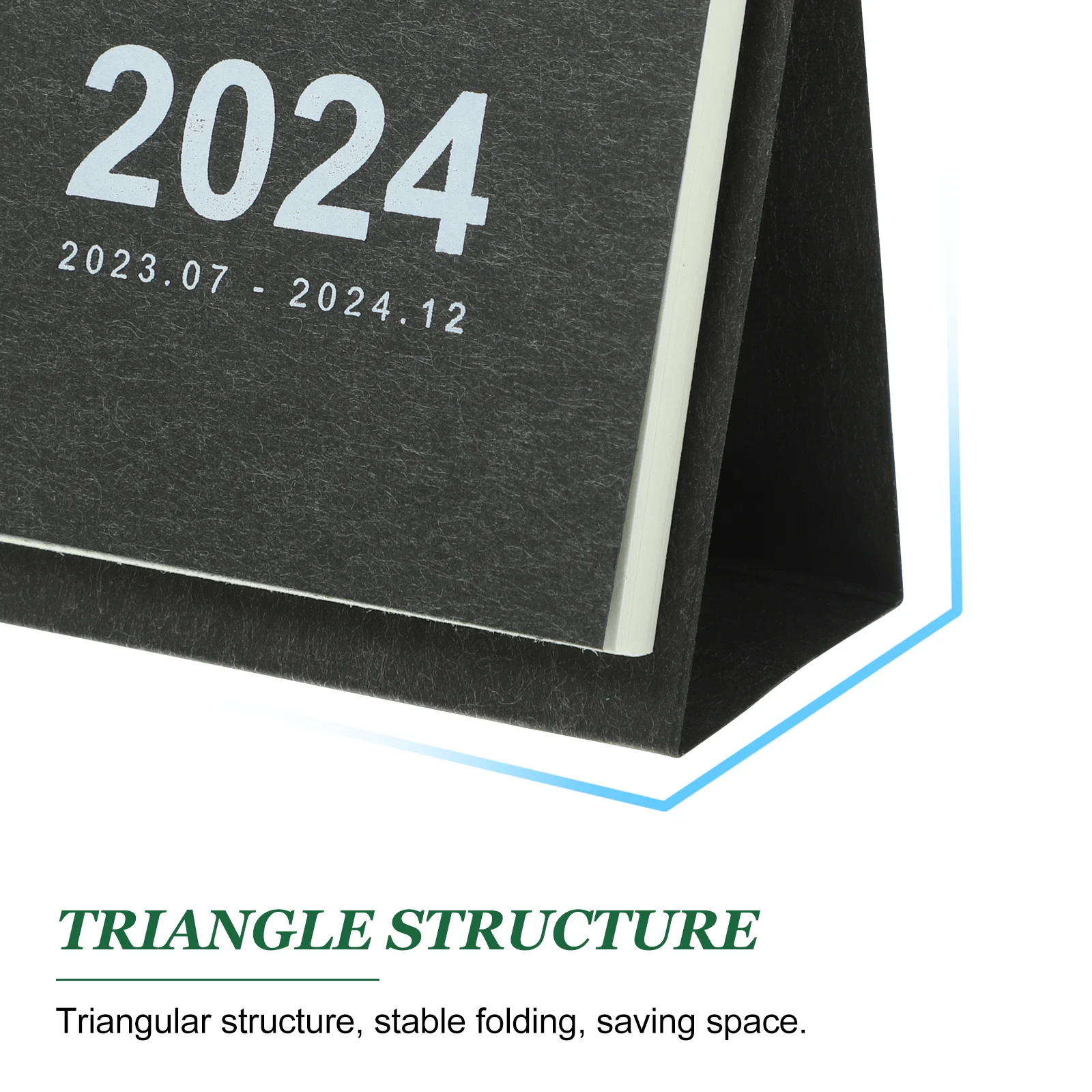

Mini Desktop 2024 Thick Paper Monthly Flip Calendar For Office Home Decor Desk Calendar Standing Daily Use Planner Coil
