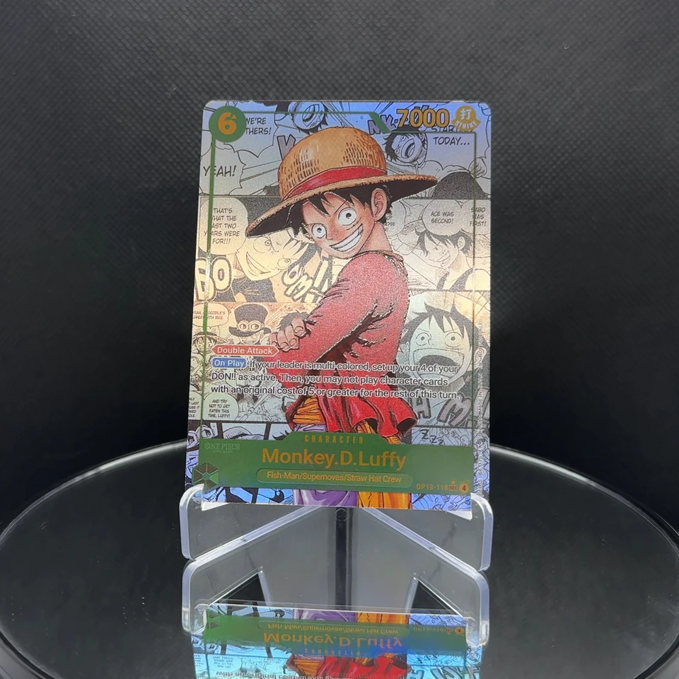 One Piece TCG OP13 Manga Card Set 3pcs