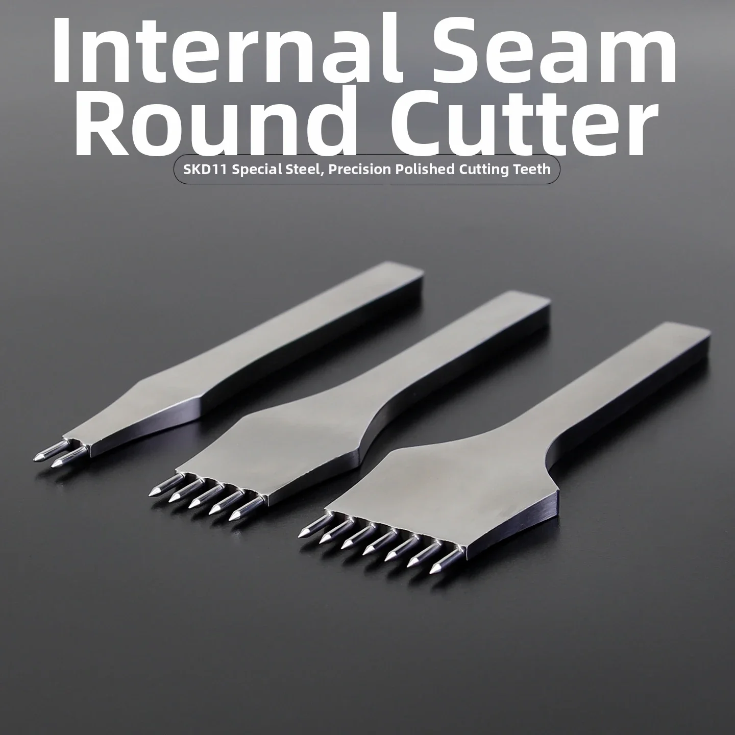 Leather Round Hole Punch SKD11 Steel Leather Craft Punch Tool for DIY Sewing Stitching Hole Punch Tool for Leather Craft