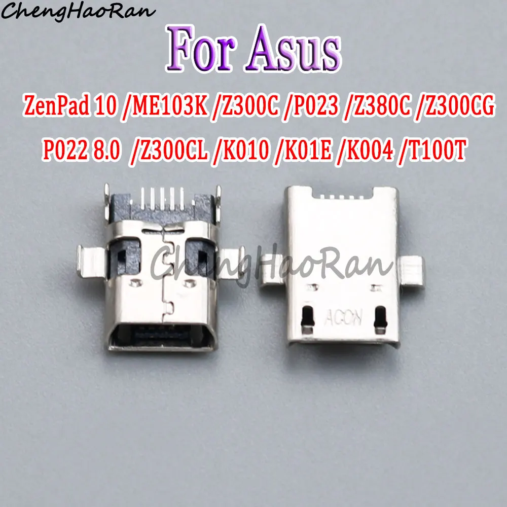 

1/2/5Pcs For ASUS ME103K Z300C P023 Z380C P022 8.0 Z300CG Z300CL K010 K01E K004 T100T USB Charging Interface Tail Plug Connector