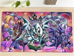 YuGiOh Playmat Toon Dark Magician Girl TCG CCG Mat Trading Card Game Mat Table Desk Mat Rubber Mousepad Mouse Pad Free Bag