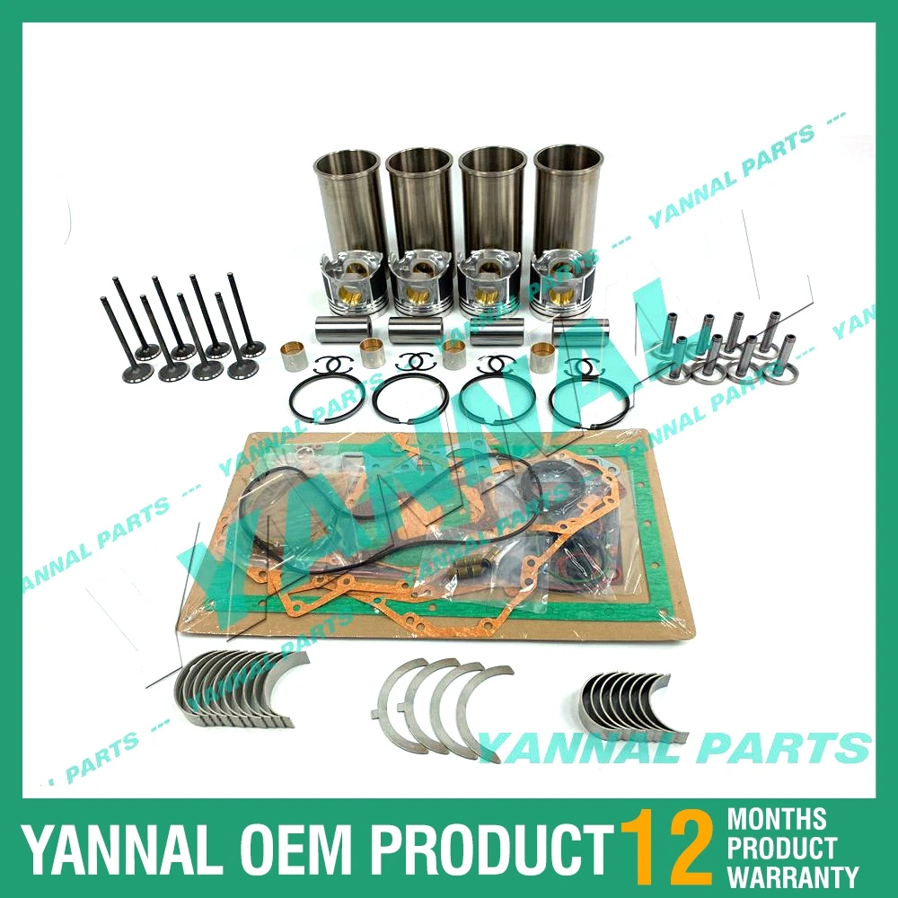 

4D94E Engine Overhaul Rebuild Kit for Komatsu Forklift Dozer Excavator Loader