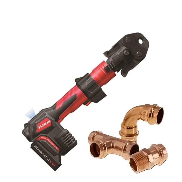 ZC1-50 電動ステンレス鋼管クランプ、電動コードレスバッテリー、油圧圧着工具、ポータブルパイプ圧着工具