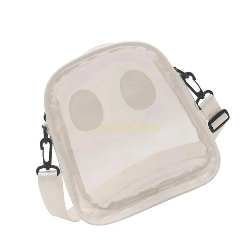 X90D Delicate Skeleton Color Contrast Shoulder Purse Practical Water Resistant Satchel Compact Design For Festive Occasion