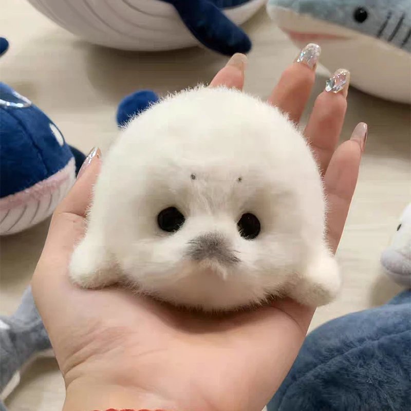 

Cute Seal Doll Plush Toy Pendant Simulation Ocean Toy Souvenir Seal Pendant Gift Plush Toys Christmas Gift