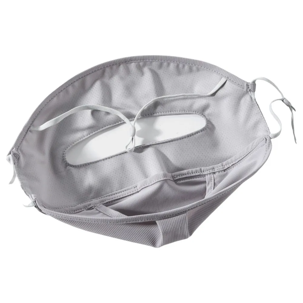 

Drinkable Water Design Full-face Sunscreen Mask Breathable Adjustable UV-resistant Face Mask Moisture-wicking Face Bikini