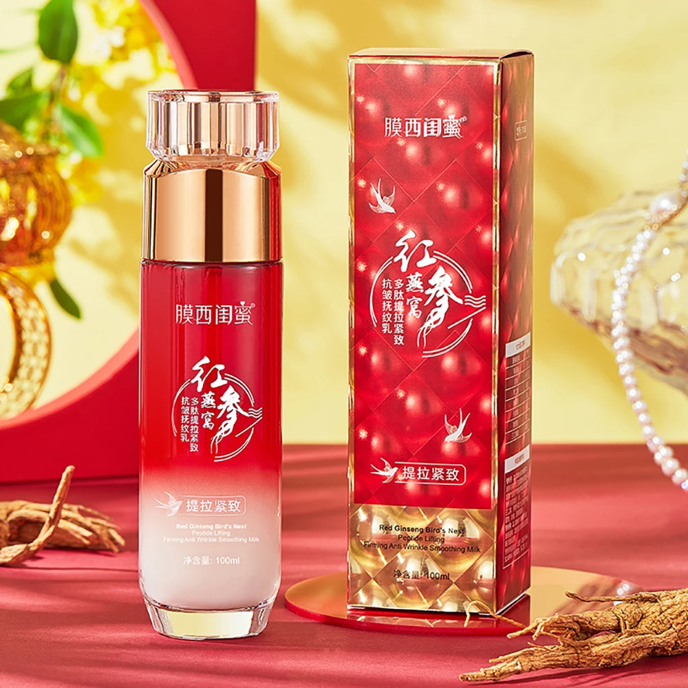 

Women's Beauty Facial Products Red Ginseng Bird's Nest Essence Face Toner Face Cream Firming Anti Wrinkle Revitalizing Lotion