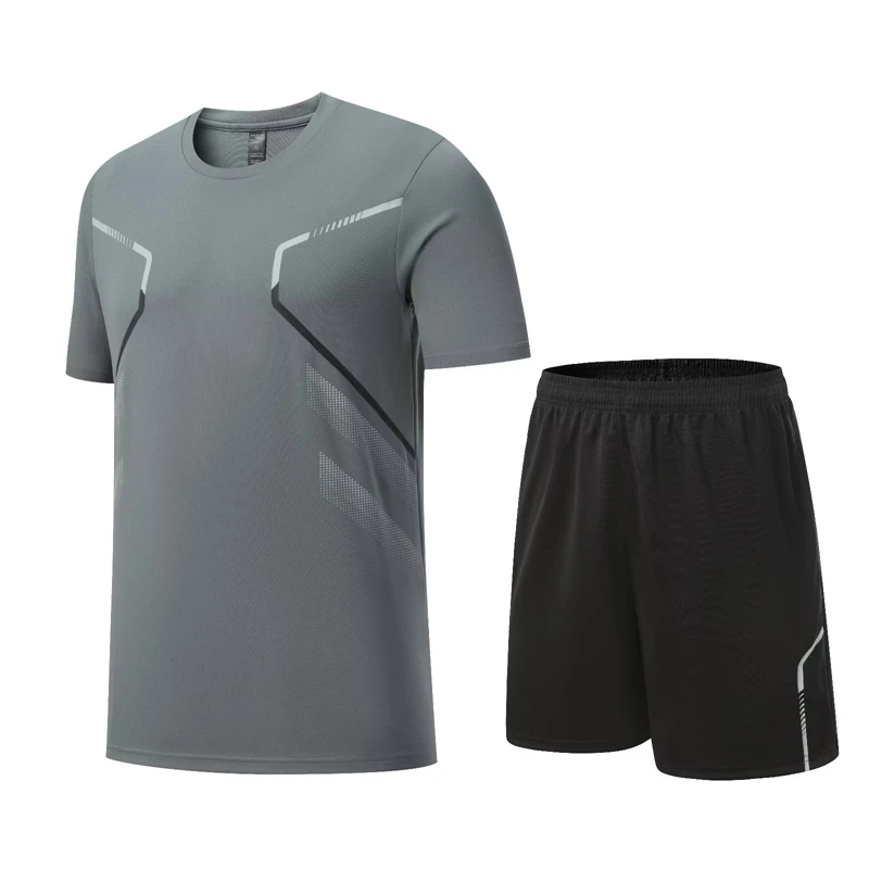 Fashion Men Sportswear Gym Fitness Basketball Tennis Football Sports Suit Clothes Running Jogging Sport Training Suits