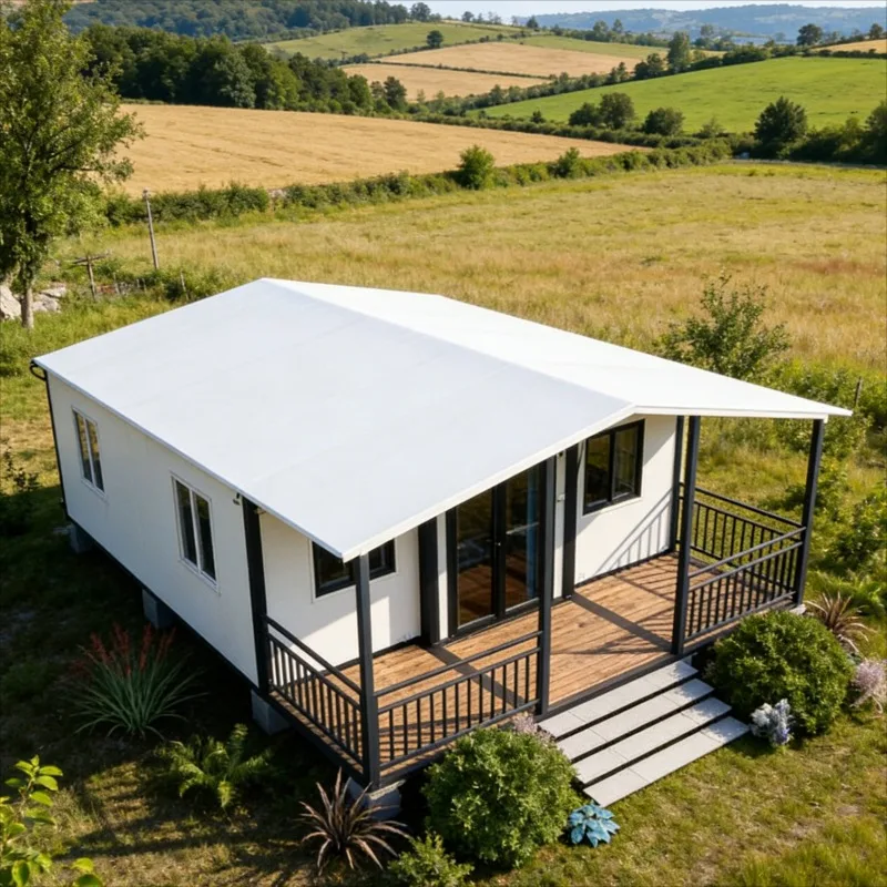 Customized Folding Steel Mobile Container House Tiny Home Modular Foldable Prefab Fast Assemble