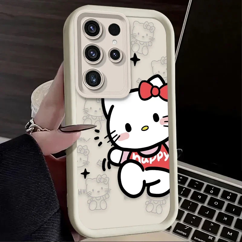 حافظة لهاتف سامسونج جالاكسي S24 S25 S23 Ultra S22 S21 Plus FE A36 A56 A26 A16 A06 A15 A25 A35 A55 5G