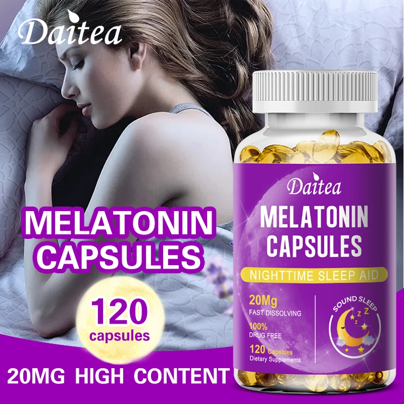 Melatonin Can Help Improve Sleep Quality,Relieve Insomnia, Shorten Wake-up Time, Regulate Rhythm, and Improve Sleep Quality