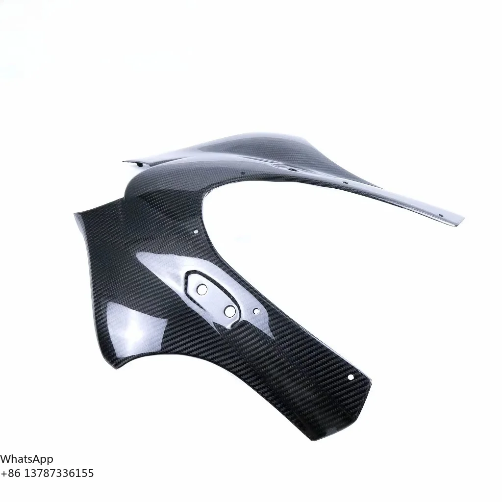 2026 new Carbon Fiber Motorcycle Accessories Upper Front Headlight Fairing For Suzuki GSXR1000 2017+