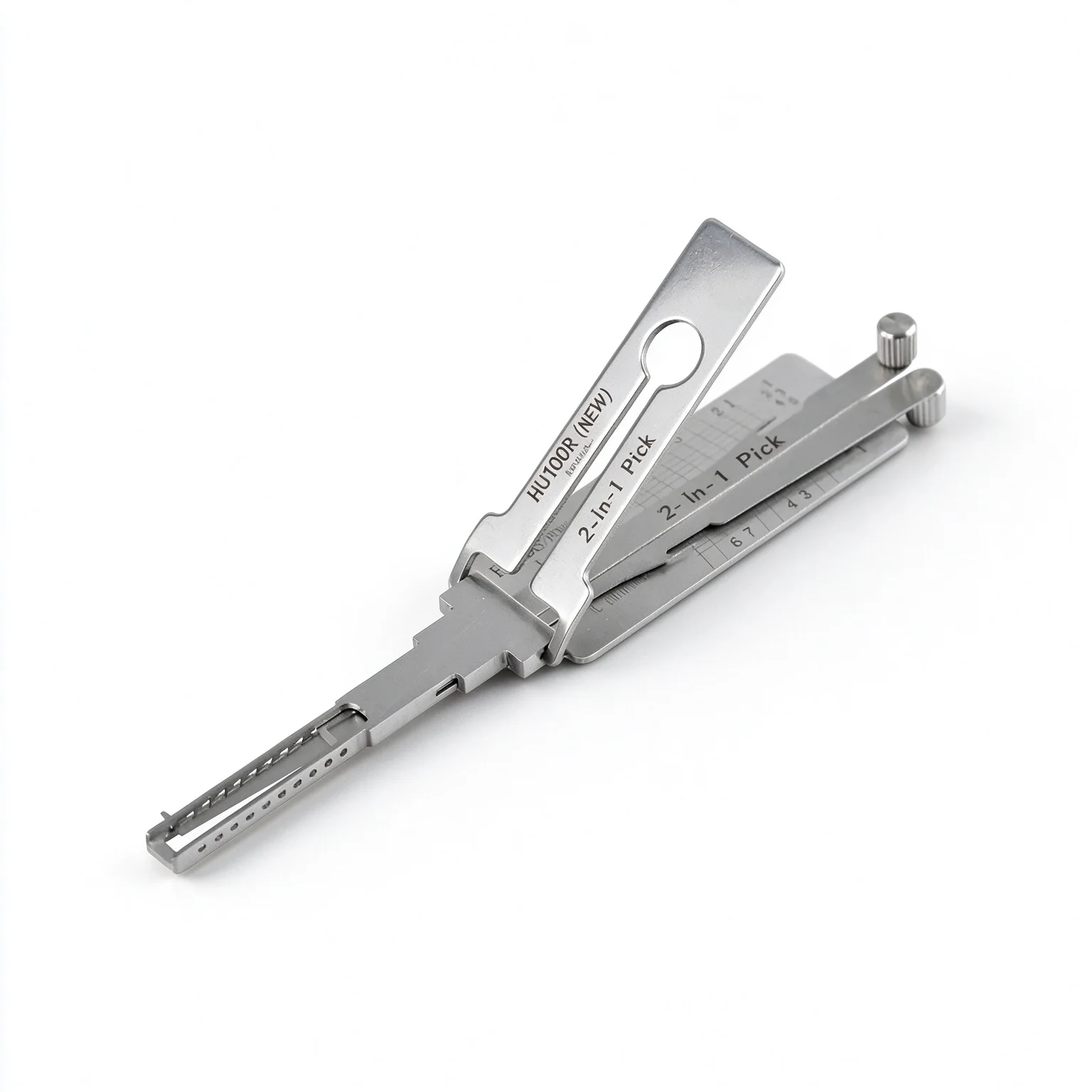 New HU198-4 new truck Lishi 2in1F150 P key coding decoder locksmith tool unlocking tool