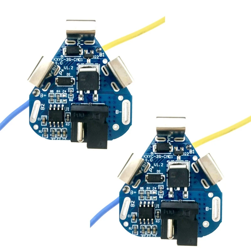 RISE-2X 3S 10.8V 12.6V 40A BMS 18650 Lithium Battery Board BMS For Screwdriver Shura Shurika Battery 3S 12V Battery Replace