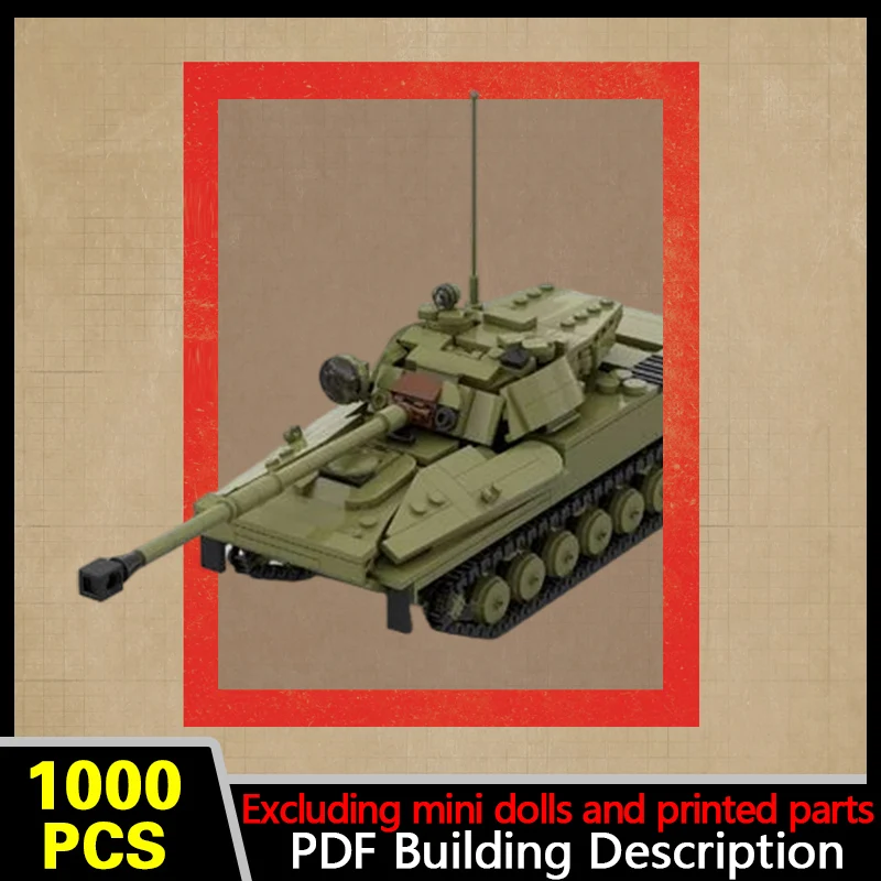 Light Amphibious Tank Model MOC Building Bricks War Equipment Modular Technology Gifts Holiday Assemble Children Toys Suit