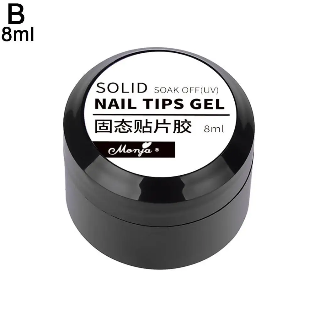 Gel de punta de uñas sólido para extender rápidamente las uñas, función de 5/8/10ml, esmalte de Gel transparente, modelado 3D, Gel tallado, Gel UV para uñas Va V2P1