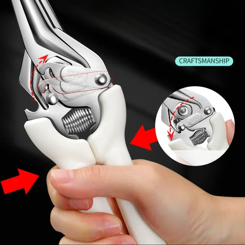 Kitchen Scissors Chicken Bone Scissors Household Cutting Chicken, Duck and Goose Bones Special Large Food Scissors