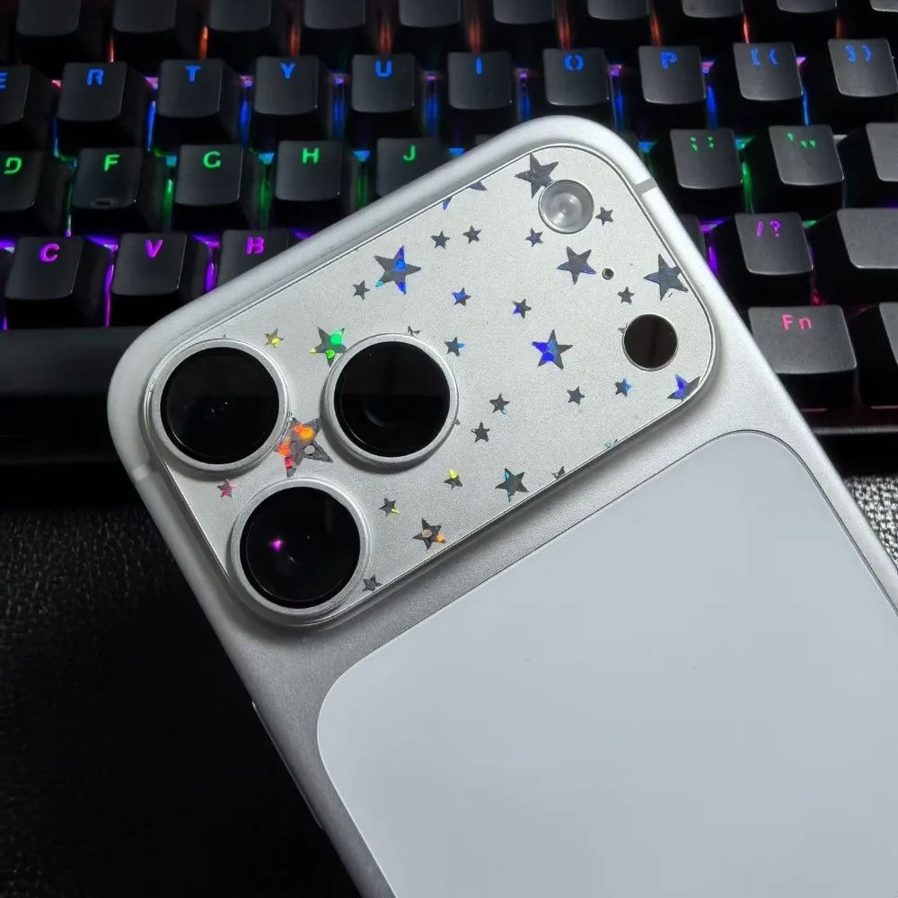 

Полноэкранная защитная пленка для объектива HD Clear, прозрачная, устойчивая к царапинам, противоударная защита камеры для iPhone 17 Pro Max 17Pro