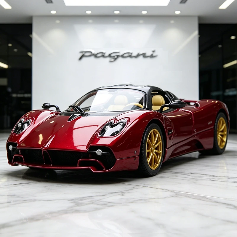 KiNSMART 1:36 Pagani Utopia Coupé, Coche de Aleación Fundida a Presión, Modelo de Coche en Miniatura a Escala para Colección o Regalo