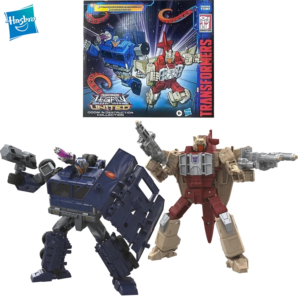 [In Stock] Hasbro Transformers Legacy United Doom N Destruction Collection Prime Universe Breakdown and Windsweeper 2-Pack G0203