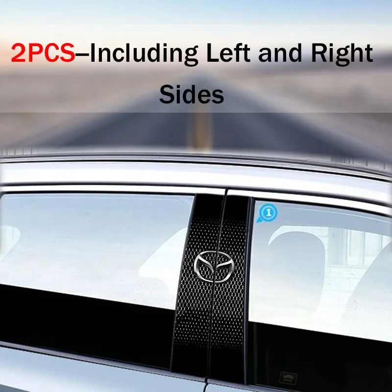 PET Car Window Pillar Mouldings Trim Cover For Mazda CX-3 CX-4 CX-5 Atenza BT-50 MX-3 MX-5 Mazda 2 Mazda 6 Car Styling - Image 4