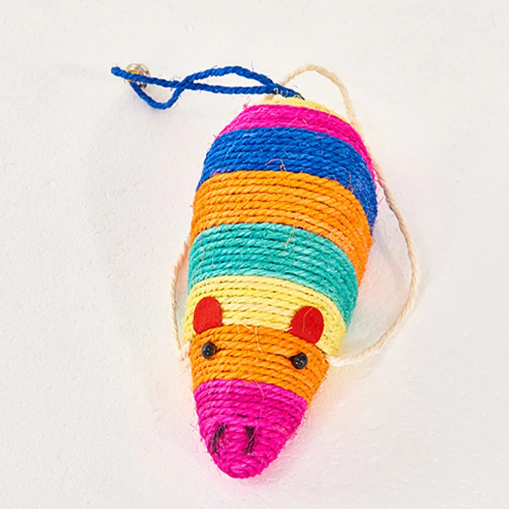 

Premium Material Cat Scratch Board Rat Pattern Design Bite Resistance Catch Resistance Interactive Pet Gift Cat Scratch Board