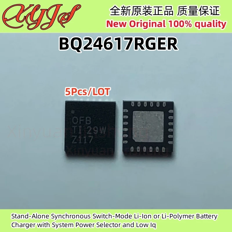 5Pcs/Lot BQ24617RGE…