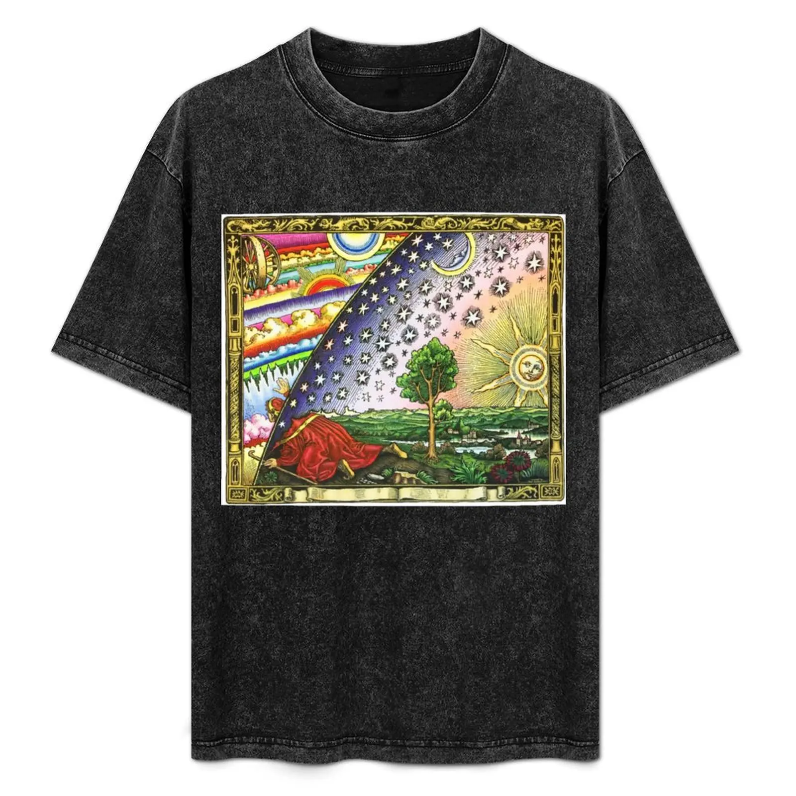 

Hermetic Gnostic - Tapestry, T Shirt, and Mask T-Shirt t shirt for man 100 percent cotton t shirts for man pack cotton T-Shirt