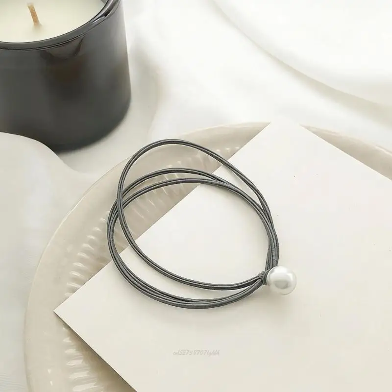 X5XA 50/100/150Pcs Firm Woven Hair Rings Flexible Stretch Ponytail Accessories for Exercise Routines Daily Use