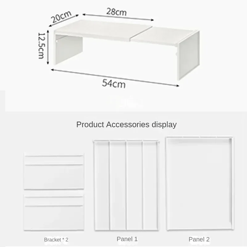 Kitchen Cupboard Organizer Retractable Cabinet Shelf Seasoning Bottle Spice Rack Dish Shelf Kitchen Accessories Storage Rack