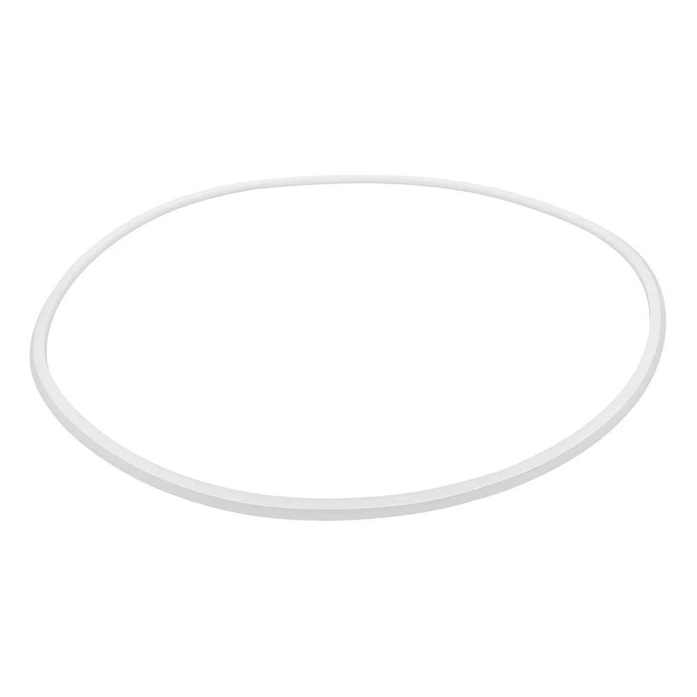 

White Rubber Base Ring Bar Stool Floor Protector Stable Non Slip Chair Leg Pads Bar Stool Replacement Part Foot Rail Protector