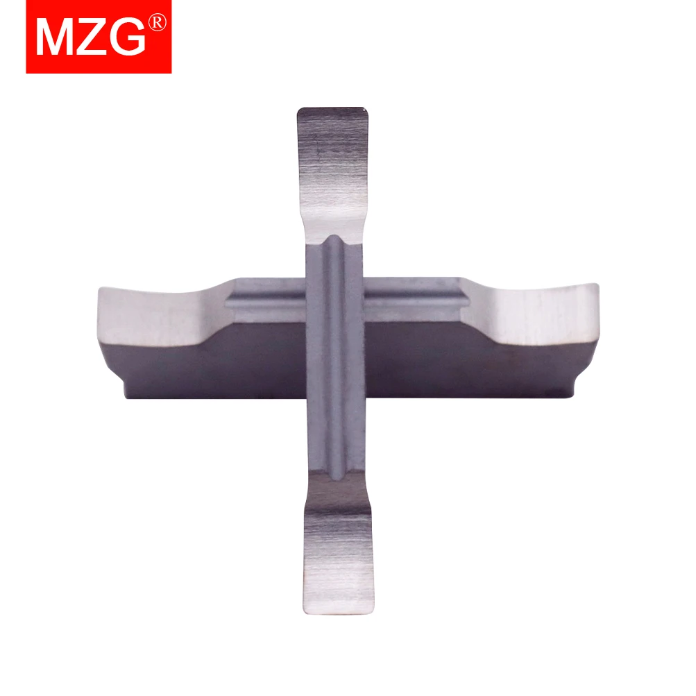 MZG MGGN 10pcs Precision Grinding Grooving Cutting Sharp and Low Resistance Groove Processing Carbide Inserts