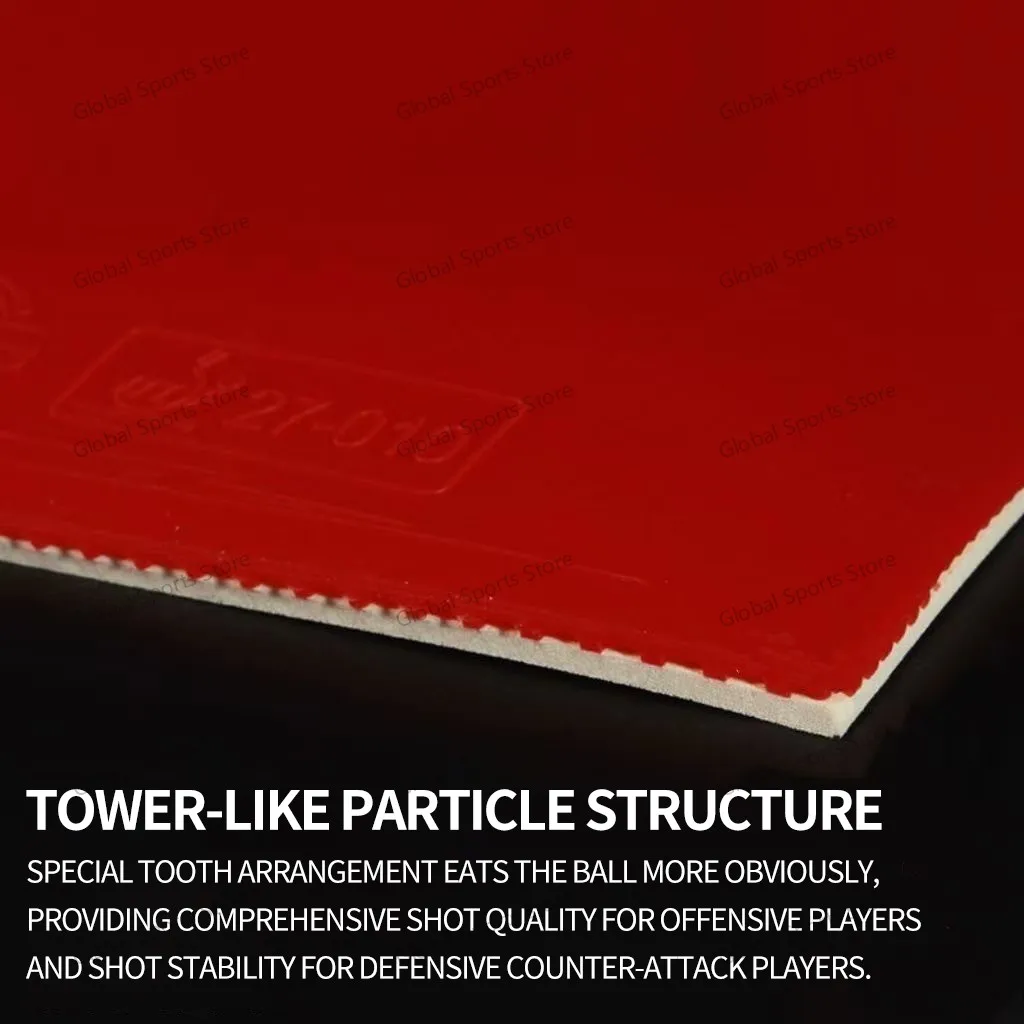 729 الصداقة بريستو سبين / سرعة تنس الطاولة المطاط غير لزجة بينغ بونغ المطاط مع كيرين كعكة الإسفنج نسخة خاصة