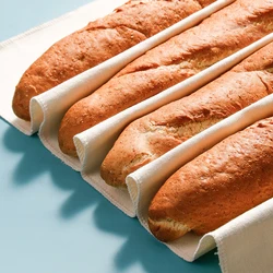 Bakers Couche and Proofing Cloth 100% Cotton Fabric for Bread Dough Baking Shaping Tool for Baguettes,loaves,ciabatta