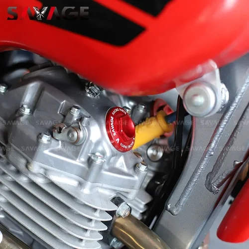 Imagen 2 del producto Accesorios para Motocross, tapón con orificio de ajuste, tornillo recto del cárter para Honda CRF 230L 230M XR 250L 250R 400R 400 Motard