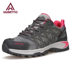 HUMTTO-botas de Trekking para mujer, zapatos deportivos transpirables para acampar y hacer senderismo, zapatillas profesionales para exteriores, Invierno