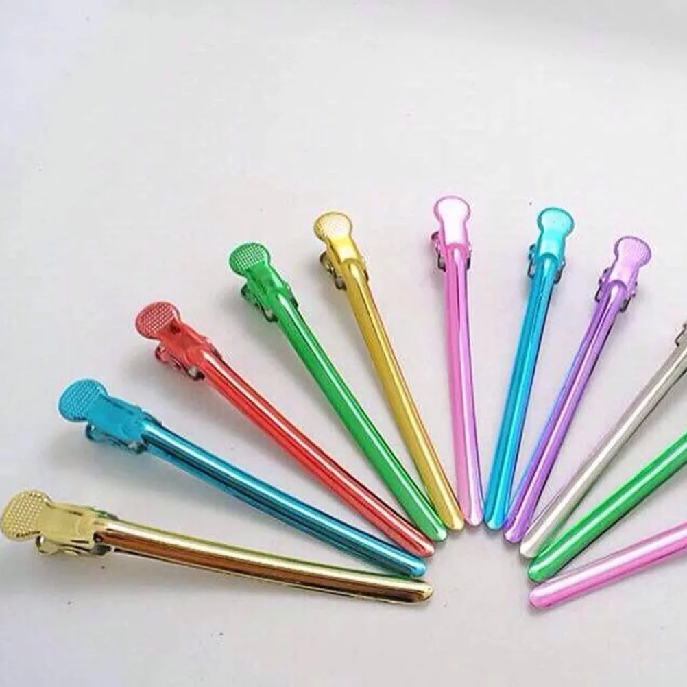 

12 Pcs Duckbill Clips Hair Accessories Durable Slip Proof Suitable Salon Home Women Girls Travel Gym Purse Convenience hairpins